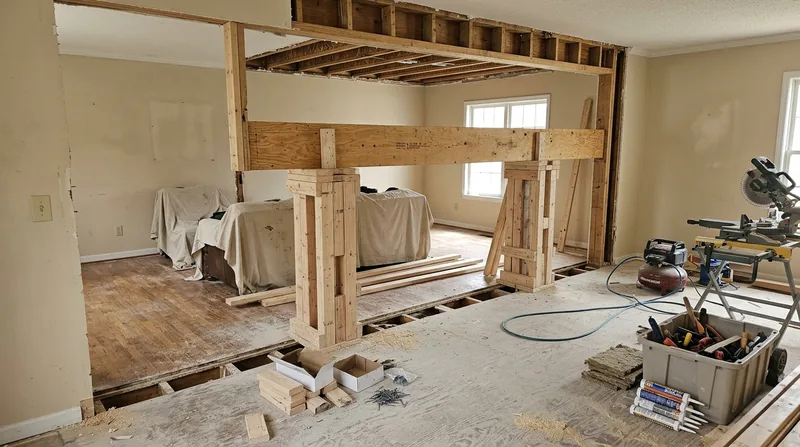 Beam Replacement & Load-Bearing Wall Removal Nashville